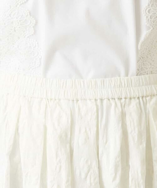 HIROKO BIS / ヒロコビス ロング・マキシ丈スカート | ボタニカルモチーフロング丈スカート | 詳細3