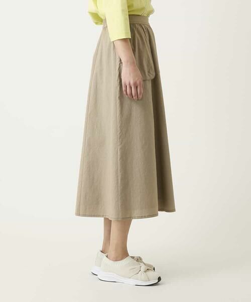 HIROKO BIS / ヒロコビス ロング・マキシ丈スカート | リネンライクアウトポケットフレアスカート | 詳細1