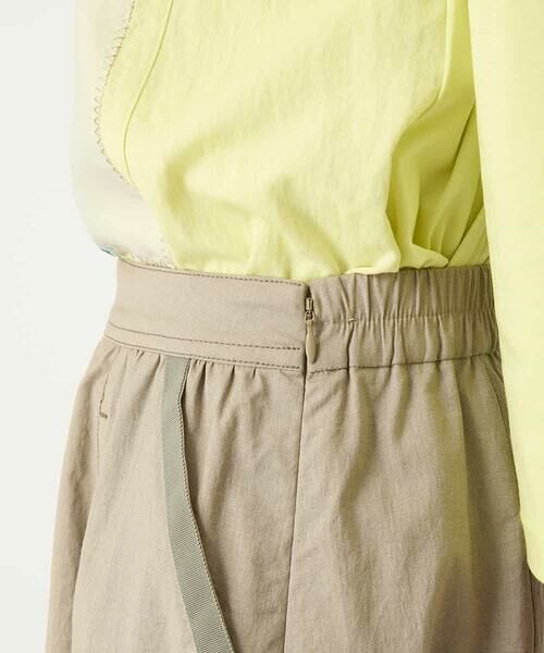 HIROKO BIS / ヒロコビス ロング・マキシ丈スカート | リネンライクアウトポケットフレアスカート | 詳細5