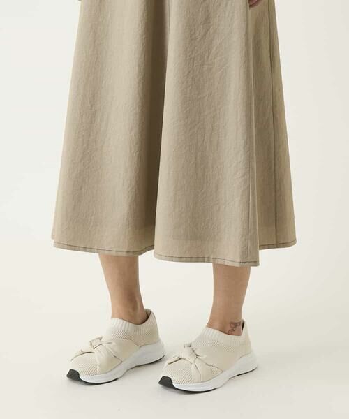HIROKO BIS / ヒロコビス ロング・マキシ丈スカート | リネンライクアウトポケットフレアスカート | 詳細7