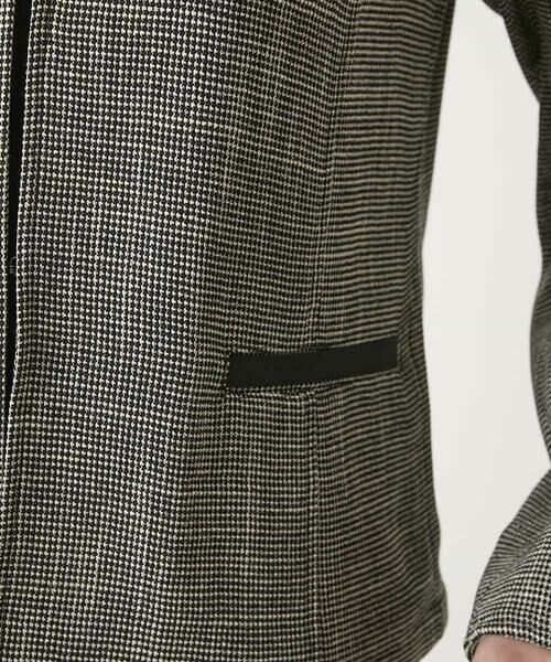 HIROKO BIS / ヒロコビス ノーカラージャケット | ツイーディーメッシュコンパクトジャケット | 詳細5