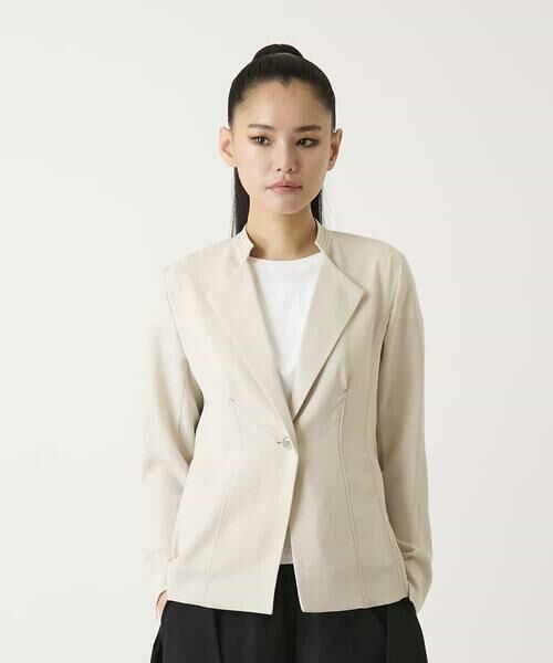 HIROKO BIS / ヒロコビス セットアップ | 切り替えステッチデザインジャケット | 詳細1