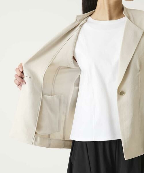 HIROKO BIS / ヒロコビス セットアップ | 切り替えステッチデザインジャケット | 詳細11