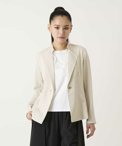 HIROKO BIS / ヒロコビス セットアップ | 切り替えステッチデザインジャケット | 詳細12