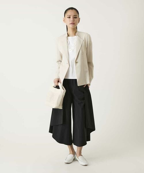 HIROKO BIS / ヒロコビス セットアップ | 切り替えステッチデザインジャケット | 詳細13