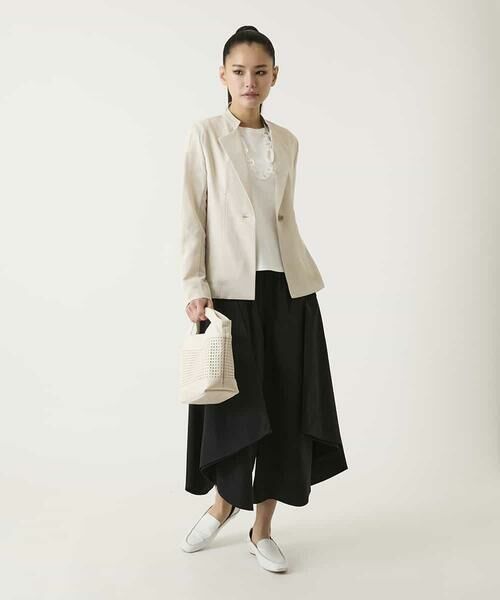 HIROKO BIS / ヒロコビス セットアップ | 切り替えステッチデザインジャケット | 詳細14