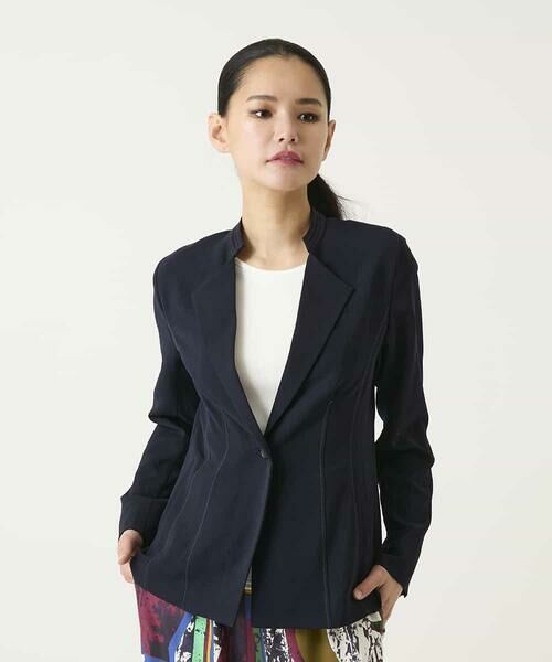 HIROKO BIS / ヒロコビス セットアップ | 切り替えステッチデザインジャケット | 詳細15