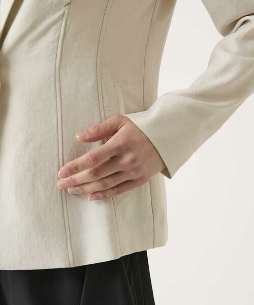 HIROKO BIS / ヒロコビス セットアップ | 切り替えステッチデザインジャケット | 詳細7
