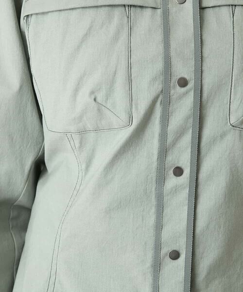 HIROKO BIS / ヒロコビス ノーカラージャケット | リネンライクショートジャケット | 詳細12