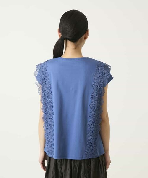 HIROKO BIS / ヒロコビス カットソー | サイドレースフレンチスリーブカットソー | 詳細3
