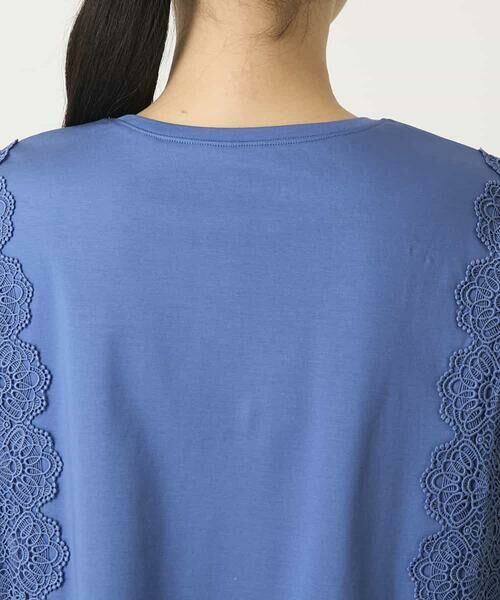 HIROKO BIS / ヒロコビス カットソー | サイドレースフレンチスリーブカットソー | 詳細5