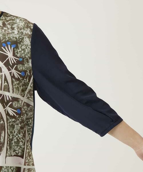 HIROKO BIS / ヒロコビス チュニック | グラフィカルプリントチュニックプルオーバー | 詳細6