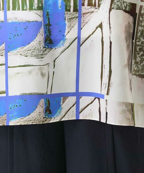 HIROKO BIS / ヒロコビス チュニック | グラフィカルプリントチュニックプルオーバー | 詳細7