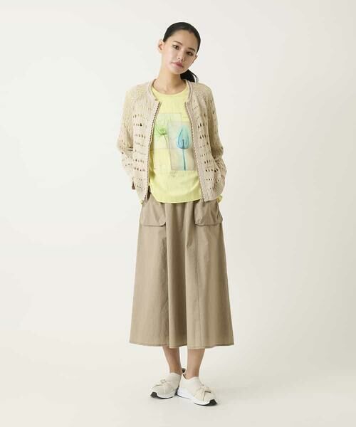 HIROKO BIS / ヒロコビス カットソー | 異素材ジョイントコラージュデザインカットソー | 詳細12