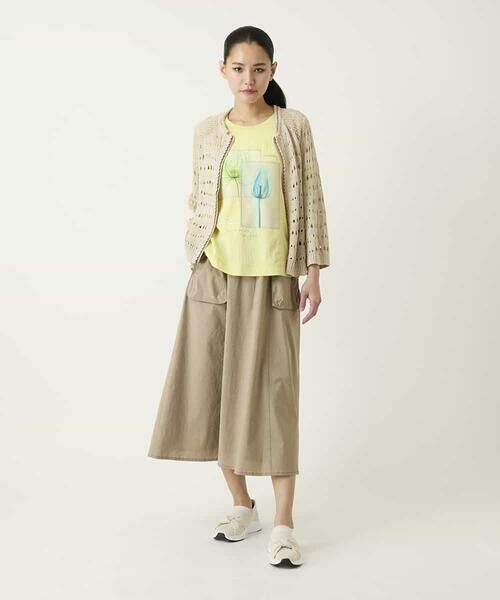 HIROKO BIS / ヒロコビス カットソー | 異素材ジョイントコラージュデザインカットソー | 詳細13