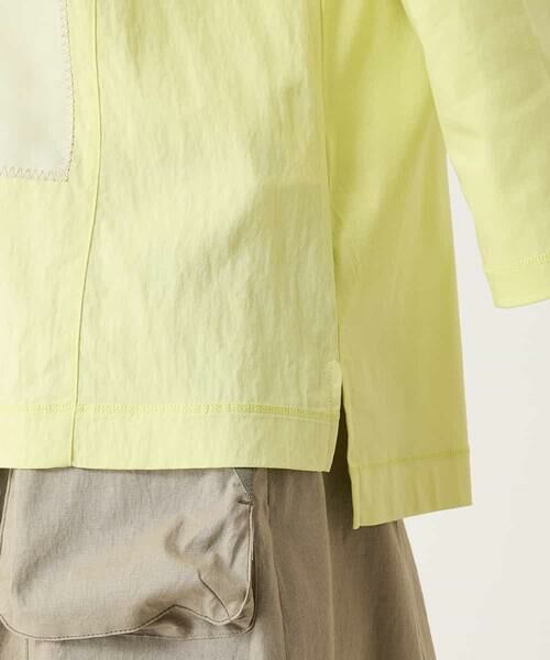 HIROKO BIS / ヒロコビス カットソー | 異素材ジョイントコラージュデザインカットソー | 詳細7