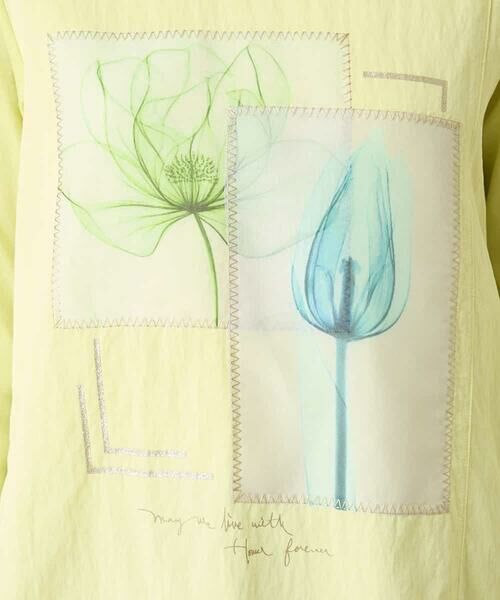 HIROKO BIS / ヒロコビス カットソー | 異素材ジョイントコラージュデザインカットソー | 詳細9