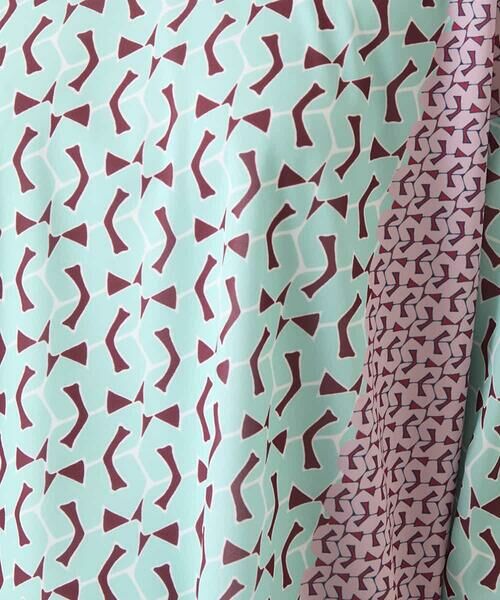 HIROKO BIS / ヒロコビス カットソー | 幾何デザインボックスシルエットブラウス | 詳細8