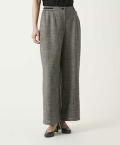 HIROKO BIS / ヒロコビス その他パンツ | ツイーディーメッシュワイドパンツ