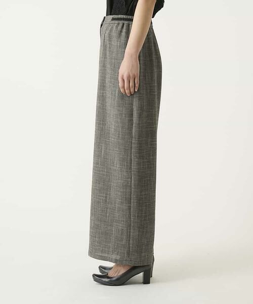 HIROKO BIS / ヒロコビス その他パンツ | ツイーディーメッシュワイドパンツ | 詳細1