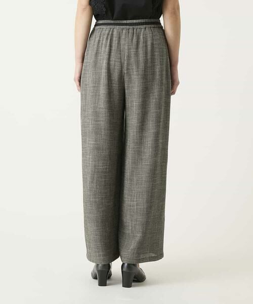 HIROKO BIS / ヒロコビス その他パンツ | ツイーディーメッシュワイドパンツ | 詳細2