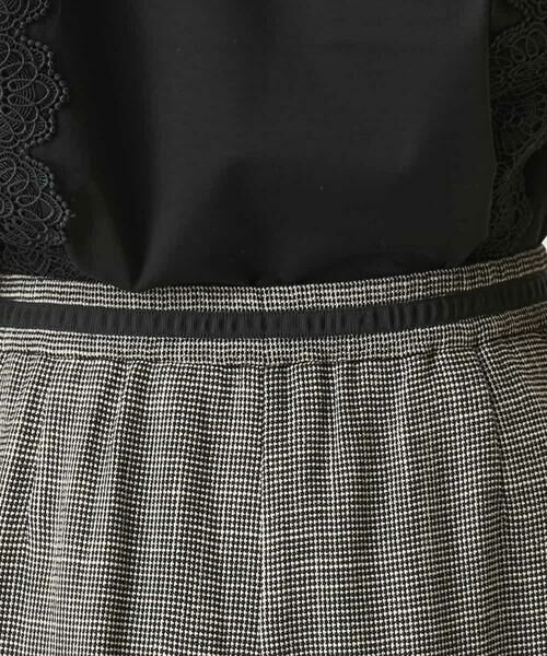 HIROKO BIS / ヒロコビス その他パンツ | ツイーディーメッシュワイドパンツ | 詳細4