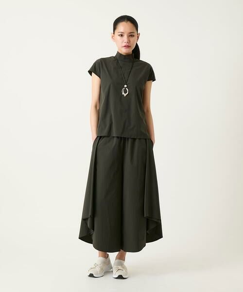 HIROKO BIS / ヒロコビス その他パンツ | サークルヘムドレープフレアパンツ /洗える | 詳細12