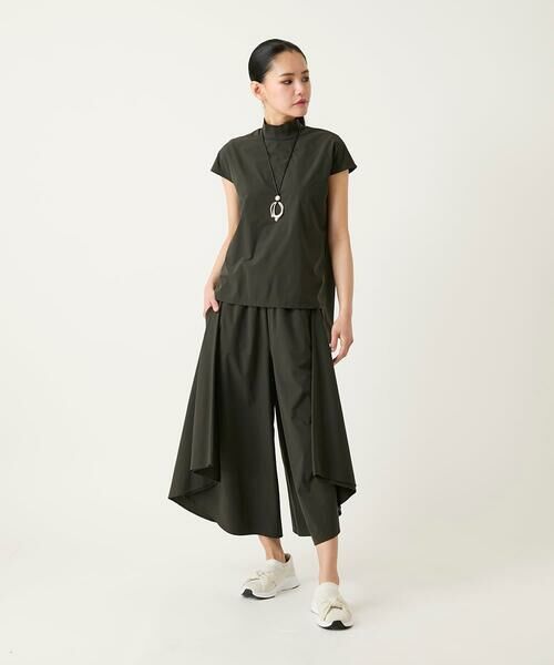 HIROKO BIS / ヒロコビス その他パンツ | サークルヘムドレープフレアパンツ /洗える | 詳細13