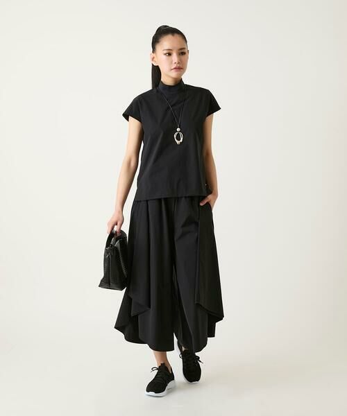HIROKO BIS / ヒロコビス その他パンツ | サークルヘムドレープフレアパンツ /洗える | 詳細14