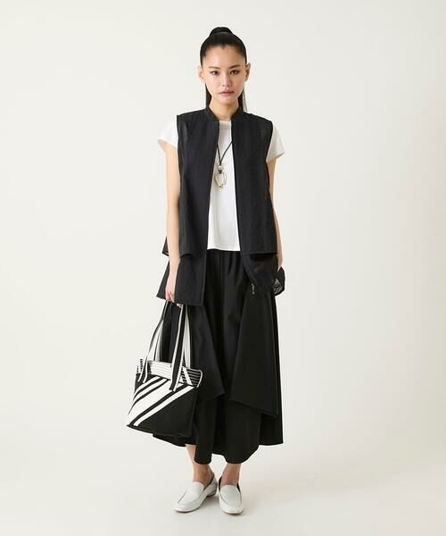 HIROKO BIS / ヒロコビス その他パンツ | サークルヘムドレープフレアパンツ /洗える | 詳細15