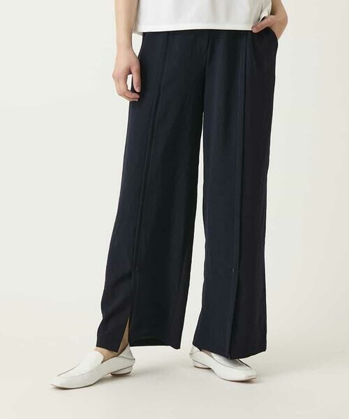 HIROKO BIS / ヒロコビス その他パンツ | センタータックスリットデザインパンツ | 詳細10