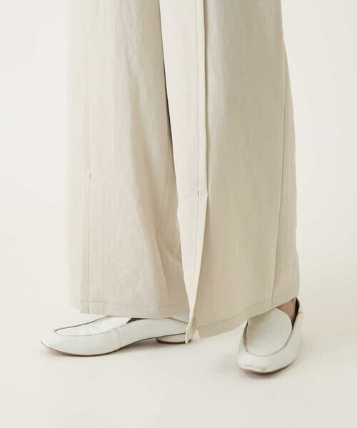 HIROKO BIS / ヒロコビス その他パンツ | センタータックスリットデザインパンツ | 詳細7
