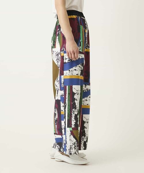 HIROKO BIS / ヒロコビス その他パンツ | アートパネルデザインワイドパンツ | 詳細1