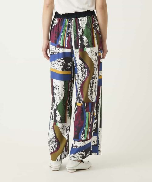 HIROKO BIS / ヒロコビス その他パンツ | アートパネルデザインワイドパンツ | 詳細2