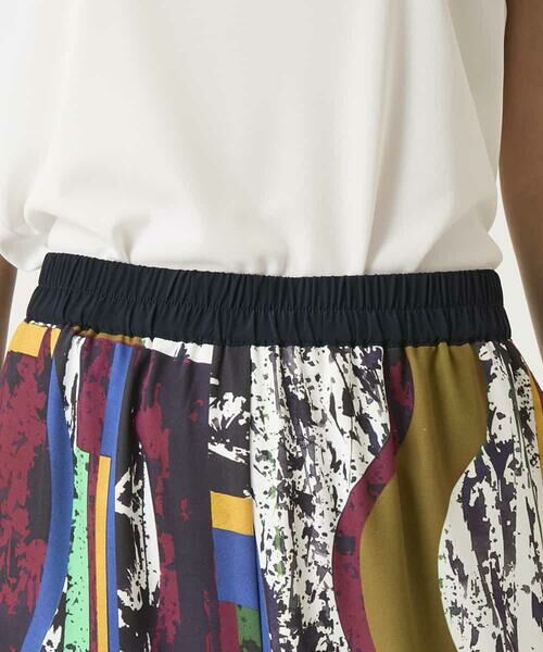 HIROKO BIS / ヒロコビス その他パンツ | アートパネルデザインワイドパンツ | 詳細3