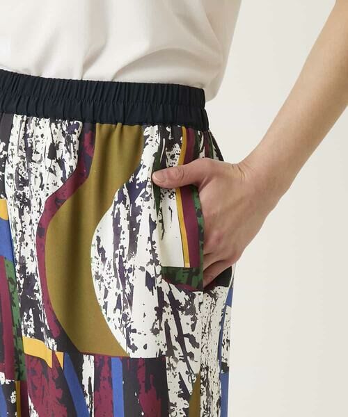 HIROKO BIS / ヒロコビス その他パンツ | アートパネルデザインワイドパンツ | 詳細5
