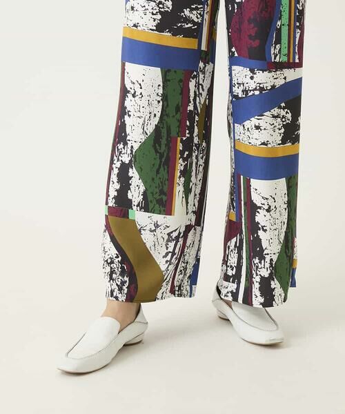 HIROKO BIS / ヒロコビス その他パンツ | アートパネルデザインワイドパンツ | 詳細6