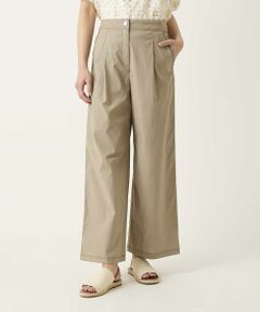 HIROKO BIS / ヒロコビス その他パンツ | リネンライクイージーワイドパンツ