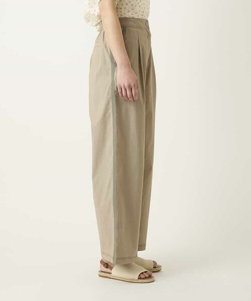 HIROKO BIS / ヒロコビス その他パンツ | リネンライクイージーワイドパンツ | 詳細1
