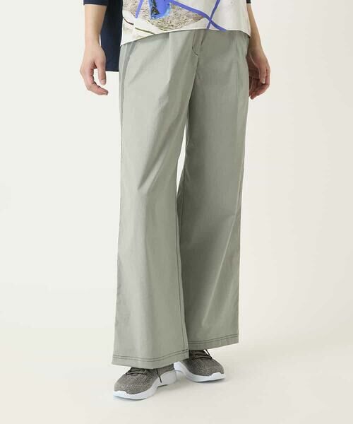 HIROKO BIS / ヒロコビス その他パンツ | リネンライクイージーワイドパンツ | 詳細10