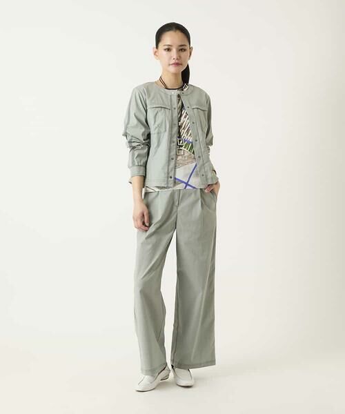 HIROKO BIS / ヒロコビス その他パンツ | リネンライクイージーワイドパンツ | 詳細14