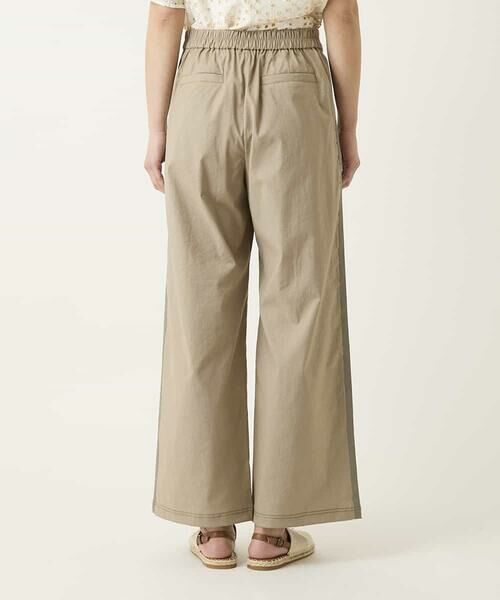 HIROKO BIS / ヒロコビス その他パンツ | リネンライクイージーワイドパンツ | 詳細2