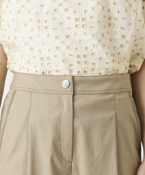 HIROKO BIS / ヒロコビス その他パンツ | リネンライクイージーワイドパンツ | 詳細3