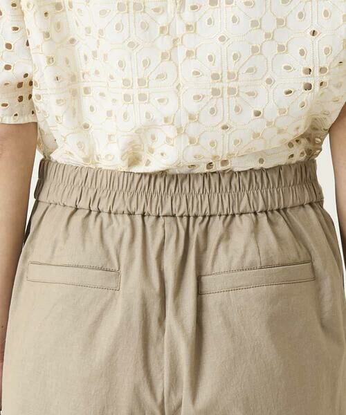 HIROKO BIS / ヒロコビス その他パンツ | リネンライクイージーワイドパンツ | 詳細4