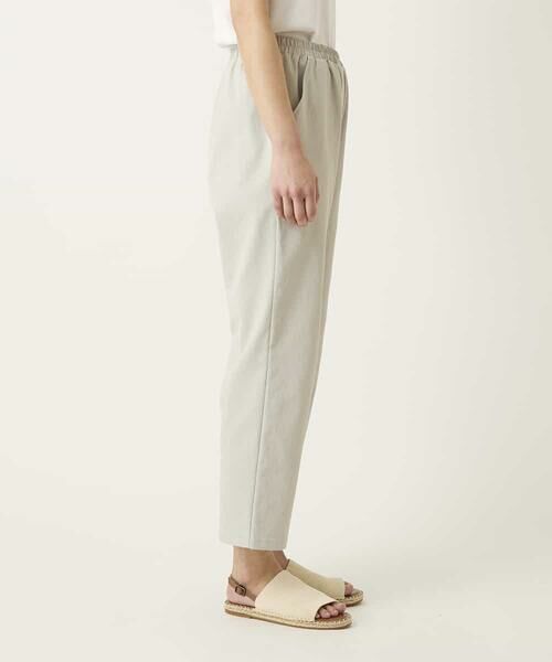 HIROKO BIS / ヒロコビス ショート・ハーフ・半端丈パンツ | ボディシェルテーパードイージーパンツ | 詳細1