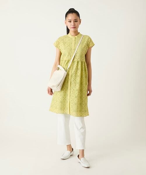 HIROKO BIS / ヒロコビス ショート・ハーフ・半端丈パンツ | ボディシェルテーパードイージーパンツ /洗える | 詳細19