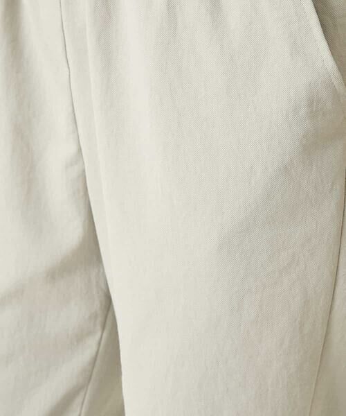 HIROKO BIS / ヒロコビス ショート・ハーフ・半端丈パンツ | ボディシェルテーパードイージーパンツ | 詳細7