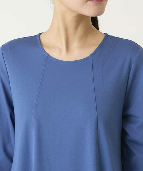 HIROKO BIS / ヒロコビス ロング・マキシ丈ワンピース | 切り替えフレアジャージーワンピース | 詳細15