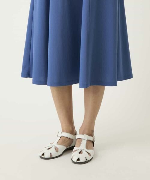 HIROKO BIS / ヒロコビス ロング・マキシ丈ワンピース | 切り替えフレアジャージーワンピース | 詳細19