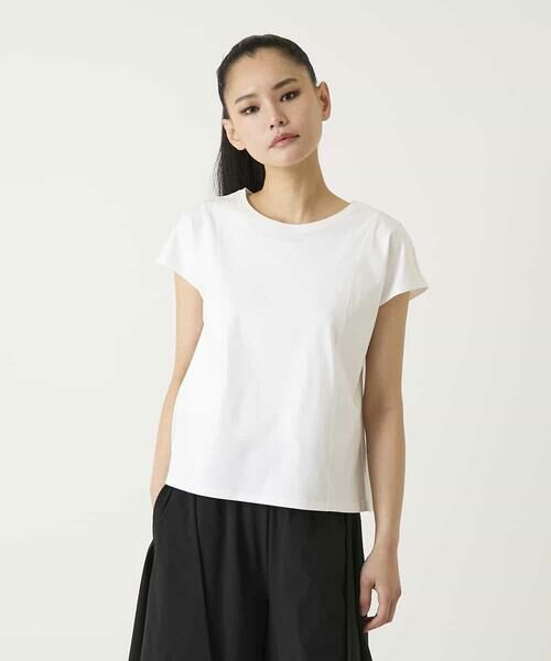 HIROKO BIS / ヒロコビス カットソー | フレンチスリーブコットンカットソー | 詳細8